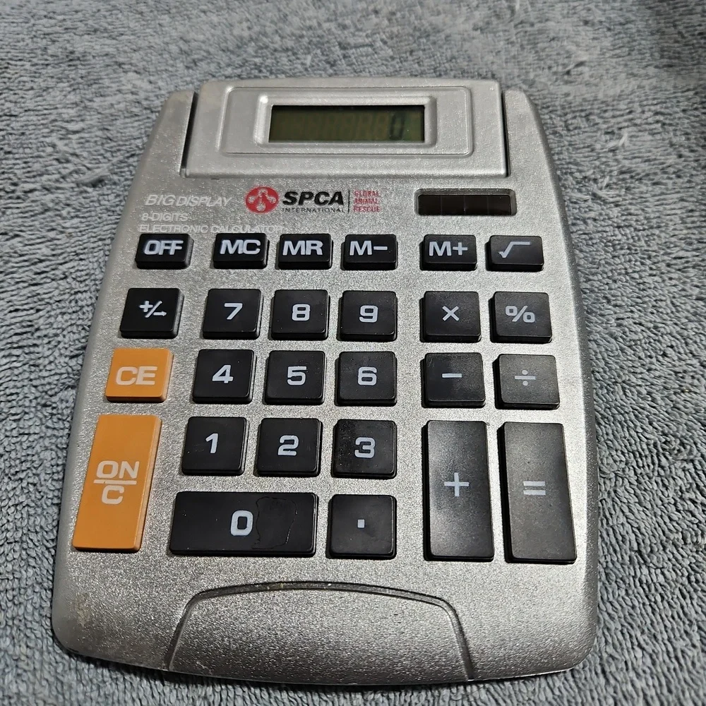 Big display calculator